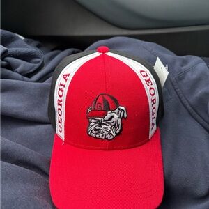 Georgia Bulldogs Red and Black Cap